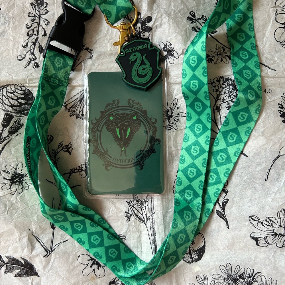 Harry Potter Slytherin Lanyard